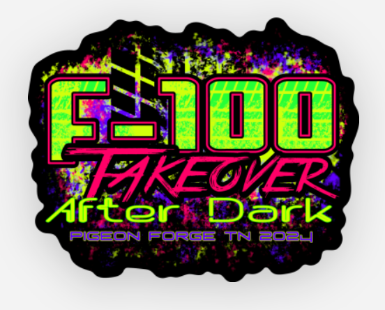 F-100 TakeOver After Dark '24 Decal
