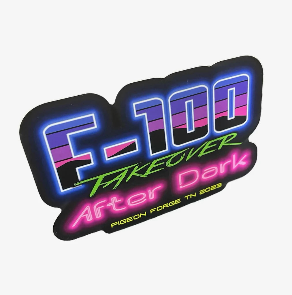 F-100 TakeOver After Dark '23 Decal