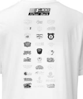 F-100 After Dark 2025 Shirt (white)